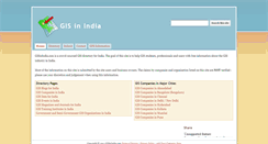 Desktop Screenshot of gisinindia.com